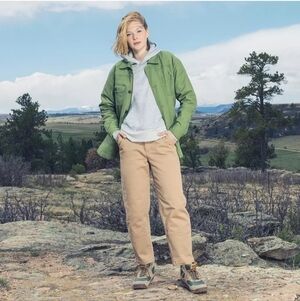 New W Tags Alpine Design Barrel Pants Womens 6 Sahara Sand Khaki Casual Outdoor